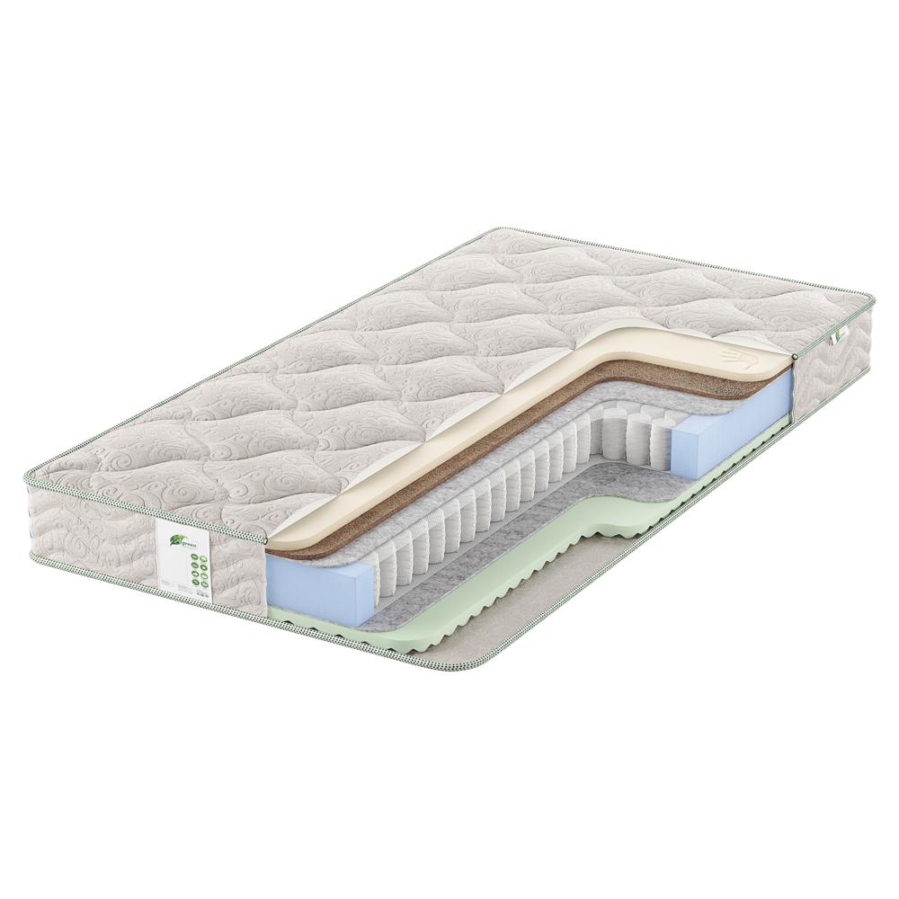 Матрас с независимыми пружинами Agreen feel Hamburg Средний / Средне-жесткий 110x195