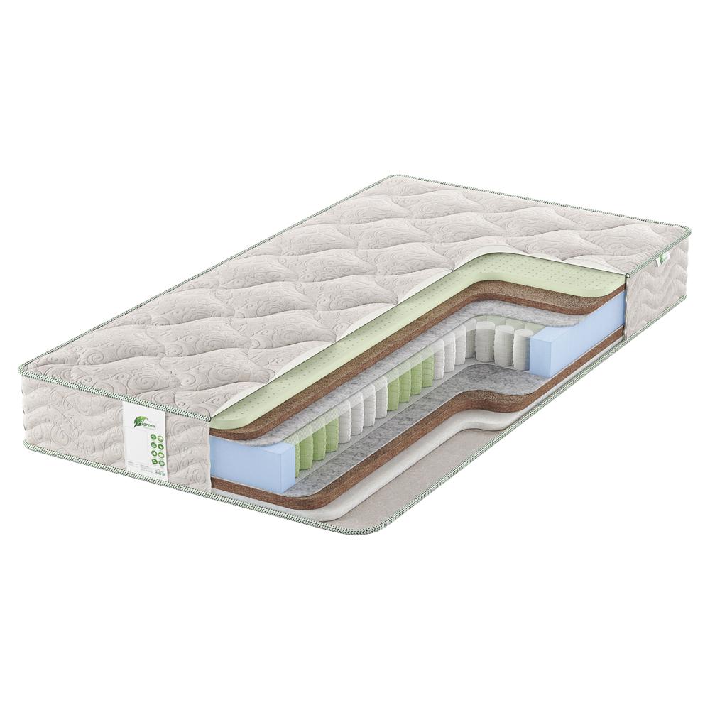 Матрас с независимыми пружинами Agreen take San Francisco Жесткий / Средне-жесткий 120x200